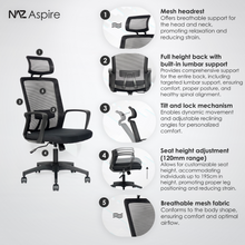 Load image into Gallery viewer, Aspire Advanced Office chair