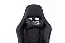 Load image into Gallery viewer, Naz Comfort Ergonomic Gaming Chair-Black with Red Stitches