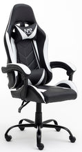 Load image into Gallery viewer, Naz Comfort Ergonomic Gaming Chair-White on Black