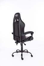 Load image into Gallery viewer, Naz Comfort Ergonomic Gaming Chair-Black with Red Stitches