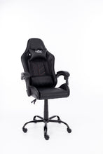 Load image into Gallery viewer, Naz Comfort Ergonomic Gaming Chair-Black with Red Stitches
