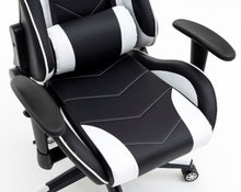 Load image into Gallery viewer, Naz Pro Ergonomic Gaming Chair-White and Black