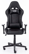 Load image into Gallery viewer, Naz Pro Ergonomic Gaming Chair-Black With Red Stiches
