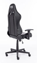 Load image into Gallery viewer, Naz Pro Ergonomic Gaming Chair-Black With Red Stiches